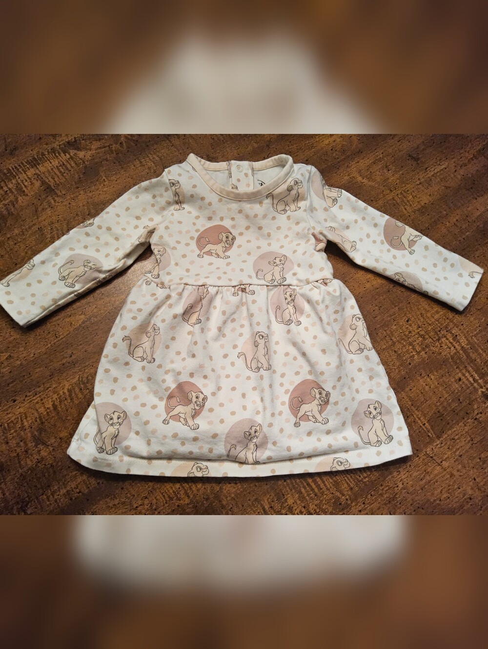 Monica + Andy Disney Lion King Long Sleeve Dress